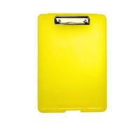Janrax A4 Yellow Clipboard Box File - Storage Filing Case