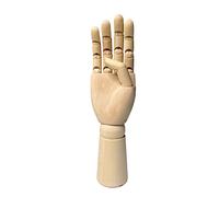 Janrax Large Wooden Right Hand Manikin 30cm (12")