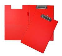 Janrax A4 Neon Orange PVC Foldover Clipboard