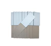 Janrax Pack of 10 76mm x 140mm Plain White Duplicate NCR Service Pads