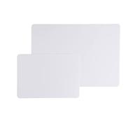 Janrax Pack of 12 A4 Dry Wipe Whiteboards - Reusable Dry Erase Writing Boards for Classroom, School, Office & Home - Lightweight Flexible White Boards 297 x 210mm