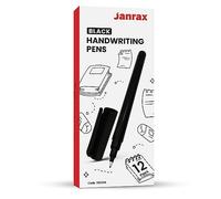 Janrax Pack of 12 Black Handwriting Pens