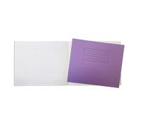 Janrax Purple 32 Page Handwriting Book 165x200mm Exercise Book WF Paper with 225gsm Manilla Cover