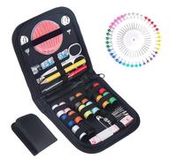 JANREAY Sewing Kit with 94 Sewing Accessories, Sewing Kit Travel Sewing Accessories for Beginners, Yarn Rolls, Sewing Needles, Yarn, Thimble, Tape Measure etc