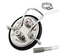 Jansamn Carbonation Lid,Carbonation Keg Lid for Cornelius Corny Kegs, Home Brew Keg Lid With 20" Silicon Tube & 2 Micron Keg Diffusion Stone (Universal Lid)