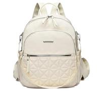 JANSBEN Small Backpack for Women, Elegant Anti-Theft Rucksack, Water Resistant Mini Daypack, Ladies Backpack Handbags for Travel, Work and School