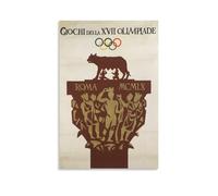 JANSD Poster Olympic Games 1960 Rome Prints Posters Canvas Wall Art Oil Paintings Deco 16x24inch(40x60cm)
