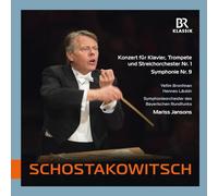 Jansons/Bronfman/Laubin/Brso - Dmitri Shostakovich: Concerto for Piano, Trumpet and String Orchestra No. 1, Op. 35 in C minor; Symphony No. 9, Op. 70 i [VINYL]