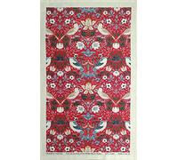 Jansons Direct Linens 2 x 100% Cotton Strawberry Thief Kitchen Tea Towel in Red 50cm x 70cm William Morris Gallery