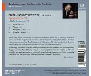 JANSONS,MARISS/SOBR - SYMPHONIE NR. 10 NEW CD