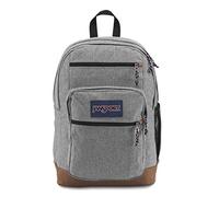 JANSPORT Backpack, with 15-inch Laptop Sleeve, Grey Letterman - Large Computer Bag Rucksack with 2 Compartments, Ergonomic Straps - Bag for Men, Women