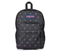 JanSport Big Day Pack Large Backpack, 15 Inch Laptop Compartment, 43.5 x 19 x 32.5 cm, Bad Bows, Black
