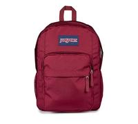 JanSport Big Day Pack Large Backpack, 15 Inch Laptop Compartment, 43.5 x 19 x 32.5 cm, Russet Red, Red