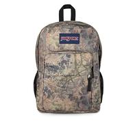 JanSport Big Plans Backpack, Bogcore Camo Brown/Lt Brn/Dk Green