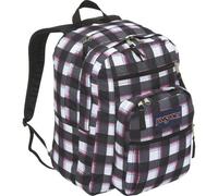 JanSport Big Student Classics Series Backpack - Black/White Saddles
