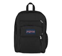 JANSPORT BIG STUDENT Large Backpack, 15 inch laptop compartment, Black (Black)