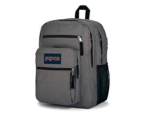 JANSPORT BIG STUDENT Large Backpack, 15 inch laptop compartment, Graphite Grey (Grey)