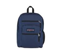 100% Authentic, JanSport Big Student Bag, Backpack, Navy 34L, (30 Year Warranty)