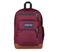 JanSport Cool Backpack with 15-inch Laptop Sleeve, Large Computer Bag Rucksack with 2 Compartments, Ergonomic Straps, Cherry Lacquer, One Size, Cool 15-inch Laptop Backpack