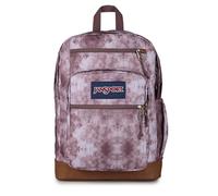 JanSport Cool Backpack with 15-inch Laptop Sleeve, Large Computer Bag Rucksack with 2 Compartments, Ergonomic Straps, Ice Dye Mahogany Haze/White, One Size, Cool 15-inch Laptop Backpack