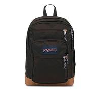 JanSport Cool Student Backpack, Black and Silver, 43X25X33