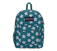 JANSPORT Cross Town Backpack, 17"" x 12.5"" x 6"" - Simple Bag with 1 Main Compartment, Front Utility Pocket - Premium Class Accessories - Precious Petals