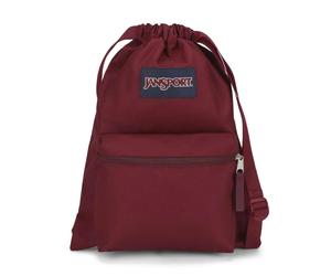 JanSport Drawsack Drawstring Gym Sack Bag 14L Russet Red
