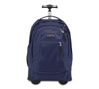 JanSport Driver 8 Rolling Backpack - Wheeled Travel Bag with 15-Inch Laptop Sleeve One Size Navy