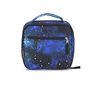 JanSport JS0A2WJX Lunch Break Box, 601 Denier Polyester/BPA Free Insulated Lining, Cyberspace Galaxy