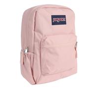 JanSport Cross Town Backpack for School, Travel or Work with Water Bottle Pocket, Misty Pink, One Size