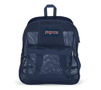 JanSport Mesh Pack - See Through Backpack Ideal for Class, Work, Travel, or Beach Outings, Navy, One Size