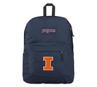 JanSport NCAA Officially Licensed Backpack, Superbreak Plus with Padded 15'' Laptop Sleeve, Durable, Spacious Computer Bag