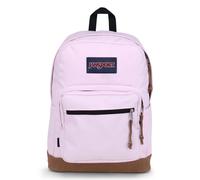 JanSport Right Pack Backpack - Durable Daypack with Padded 15"""" Laptop Sleeve Spacious Main Compartment & Integrated Water Bottle Pocket - Pink Ice