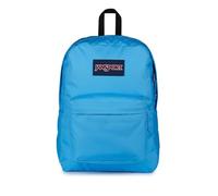 JanSport SuperBreak One Backpack - Lightweight Everyday Backpack with Front Utility Pocket, 25 L Capacity, 42 x 33 x 21 cm - Electric Azul