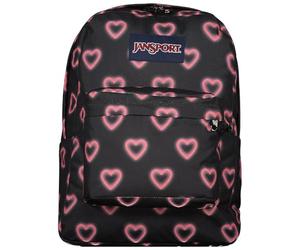 JANSPORT SuperBreak One Backpack, HAPPY HEARTS BLACK