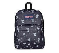 JanSport SuperBreak One Backpack - Lightweight Everyday Backpack with Front Utility Pocket, 25 L Capacity, 42 x 33 x 21 cm - Pastel Petal Black