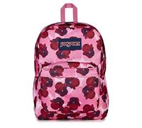 JanSport SuperBreak One Backpack - Lightweight Everyday Backpack with Front Utility Pocket, 25 L Capacity, 42 x 33 x 21 cm - Pop Art Digital Fuchsia