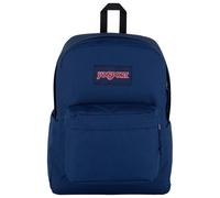 JANSPORT Navy Superbreak Plus Backpack UK 42x32x14cm