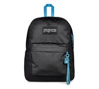 JanSport Superbreak Plus Charmed, Bag Charm, Bag Charm Black/Medium Blue, One Size, Superbreak Plus Charmed