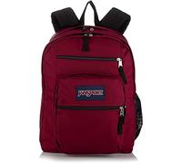 JanSport unisex-adult Big Student (Burgundy, One Size), Red, Ergonomic