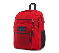 JANSPORT Unisex's Big Student Backpack, Red Tape, 34L US