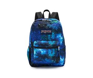 JanSport Unisex's Cross Town Backpack, Cyberspace Galaxy, One Size