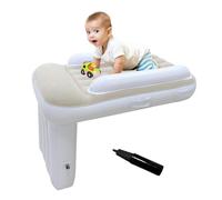 JANTEELGO Airplane Bed for Toddlers Baby Travel Essentials Portable Inflatable Beds Kids with Air Pump to Lie Down and Rest - Plane Bed for Kids Fits Most Seats for Flight, Car