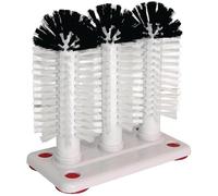 Jantex 3 Brush Manual Glasswasher - Commercial Plastic Glass Washer GD151