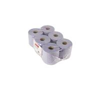 Jantex Blue Centrefeed Rolls 1ply 285m (6 Pack) - Highly Absorbent Paper Towel for Busy Kitchens, Bars, Catering GD833