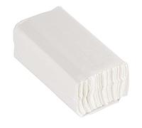 Jantex C-Fold 2-Ply Paper Hand Towels, White, Pack of 2355 Sheets