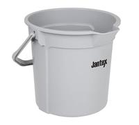 Jantex Commercial Heavy Duty Polypropylene Bucket 14Ltr, Grey