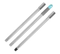 Jantex Connect Mop Handle 1240mm Stainless Steel, 3-Part | Saves storage space with quick-assembly screw segments, offering a rust-resistant finish built for busy commercial use.