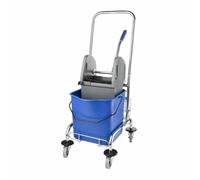 Jantex Deluxe Mop Wringer with Stainless Steel Frame Wheels and Handle