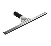 Jantex Hand-Held Blade Window Wiper Squeegee, Stainless Steel Black 14in CC938